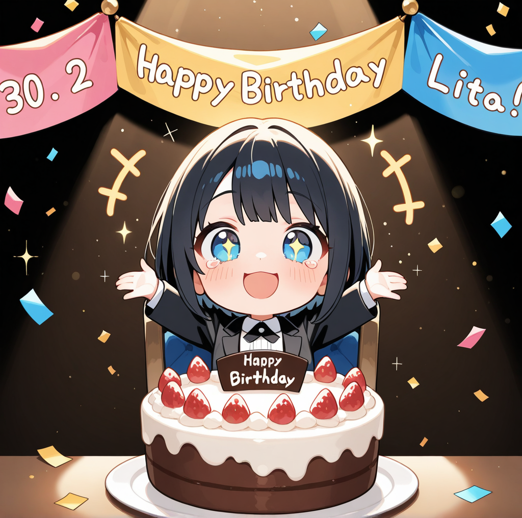 ちーちゃんのお誕生日は２月なのでちゅ！！【FA募集】