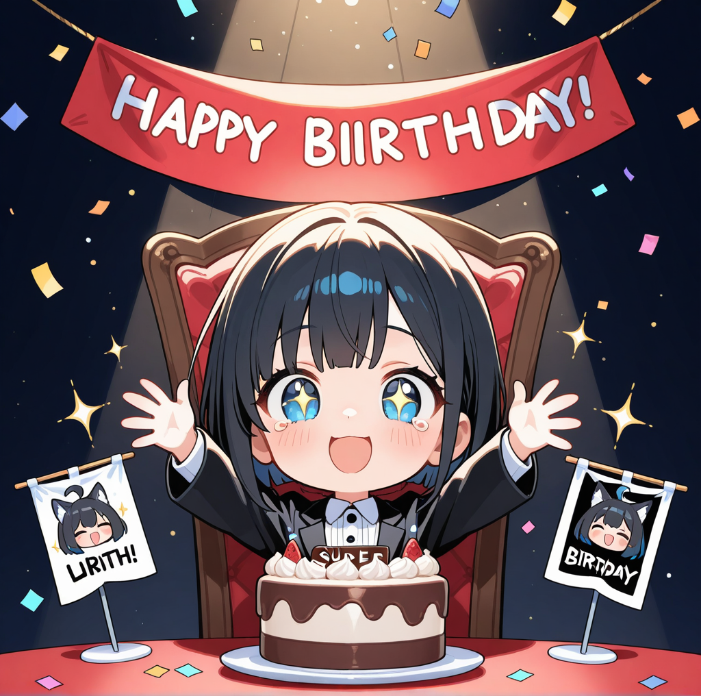 ちーちゃんのお誕生日は２月なのでちゅ！！【FA募集】