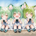 みんなでたべる　おむすびだいすき 3枚目