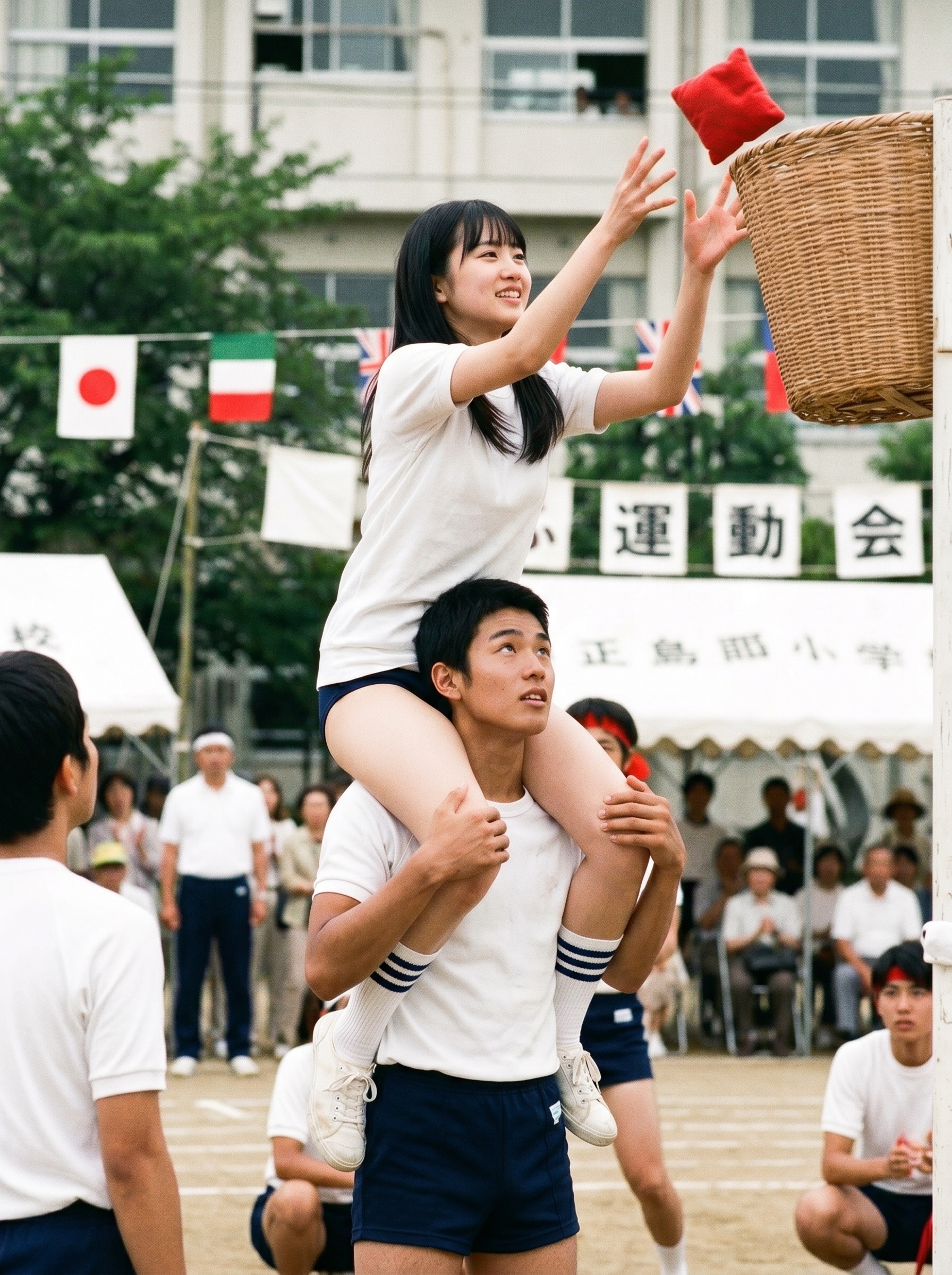 昭和レトロな運動会　男女混合競技