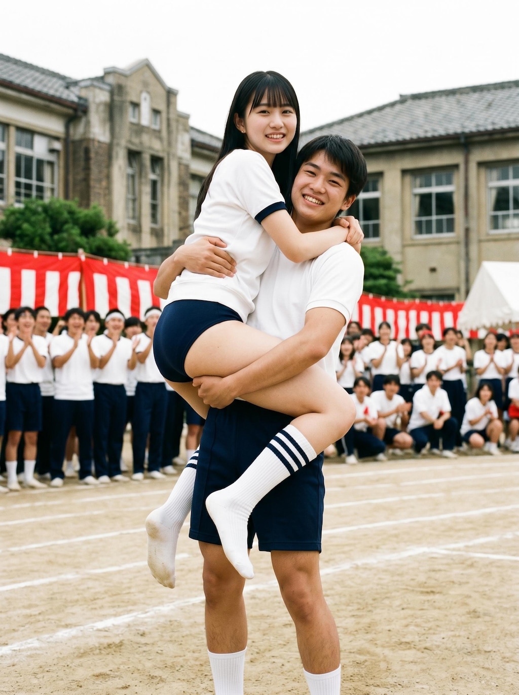昭和レトロな運動会　男女混合競技