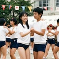 昭和レトロな運動会　男女混合競技 9枚目