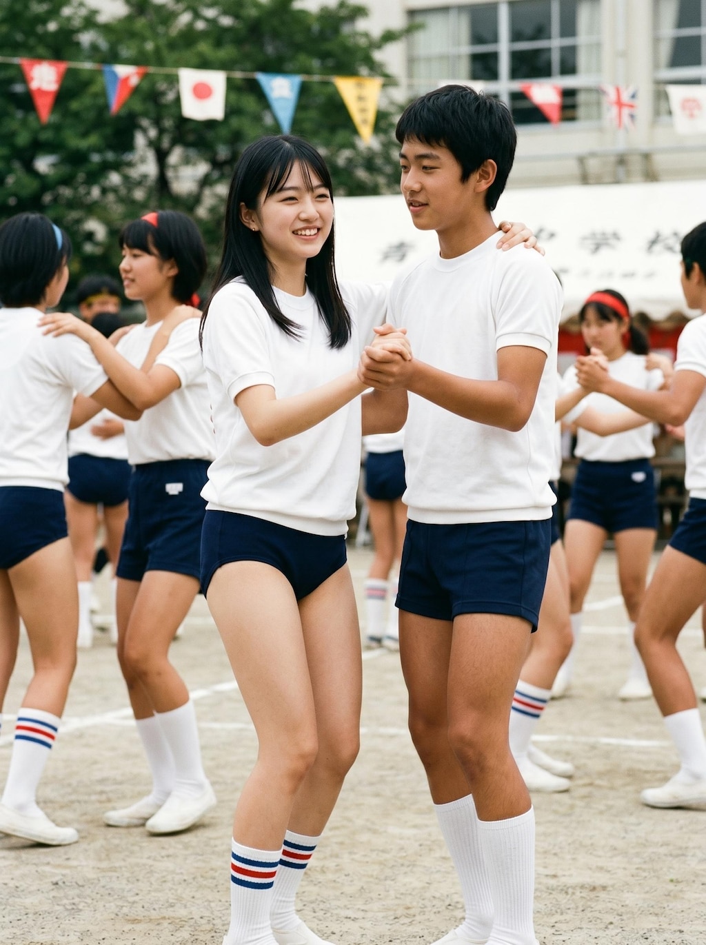 昭和レトロな運動会　男女混合競技