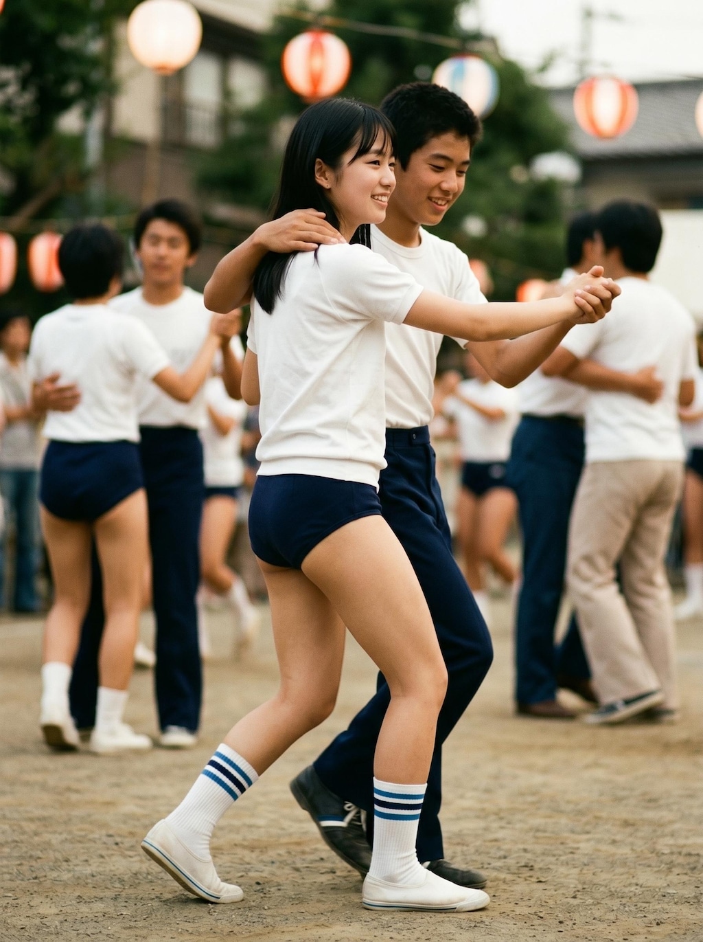昭和レトロな運動会　男女混合競技