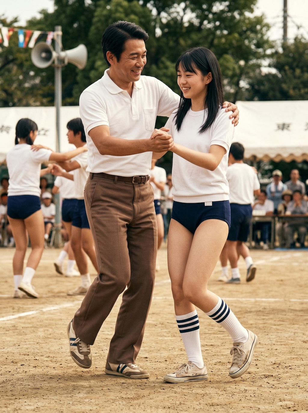 昭和レトロな運動会　男女混合競技