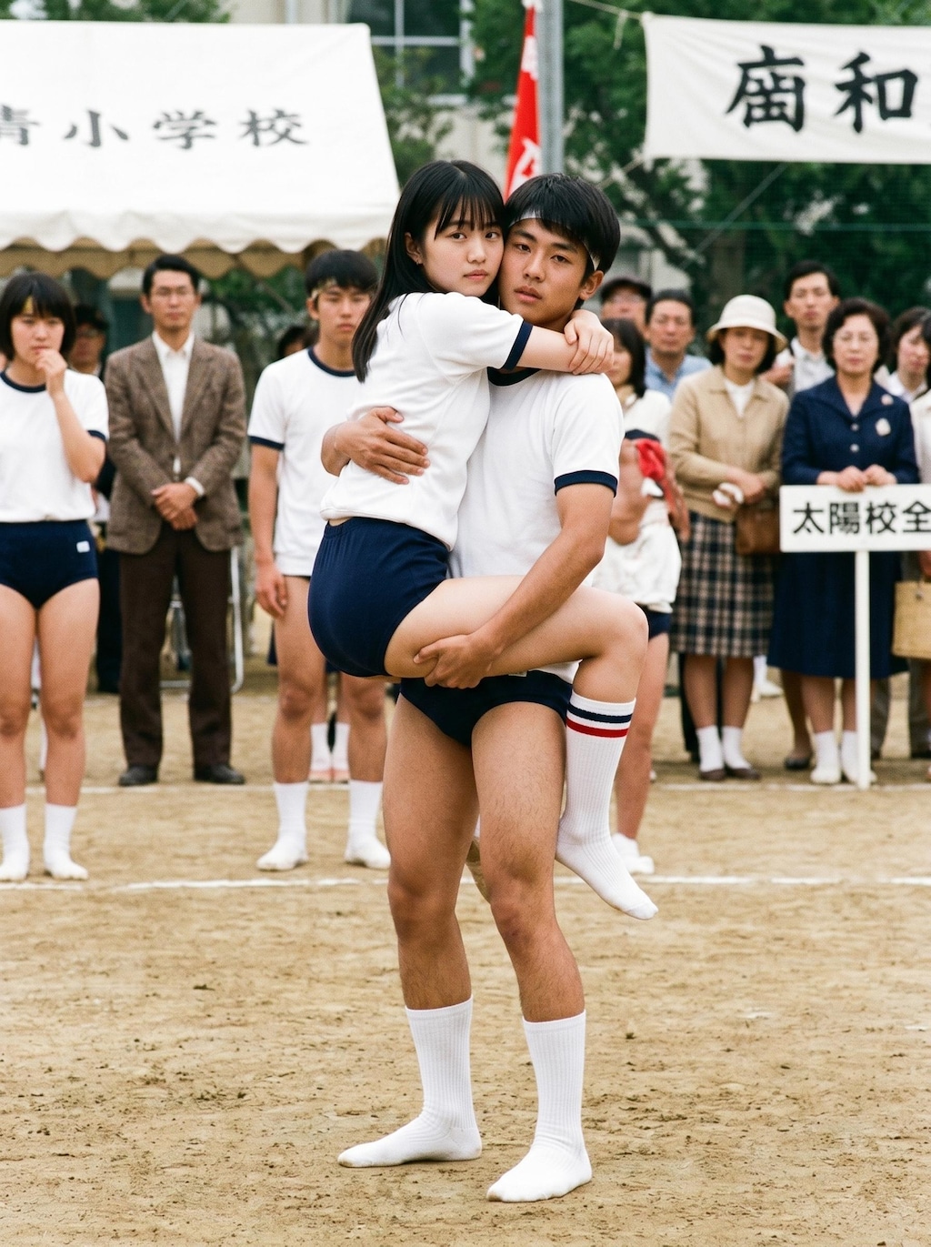 昭和レトロな運動会　男女混合競技