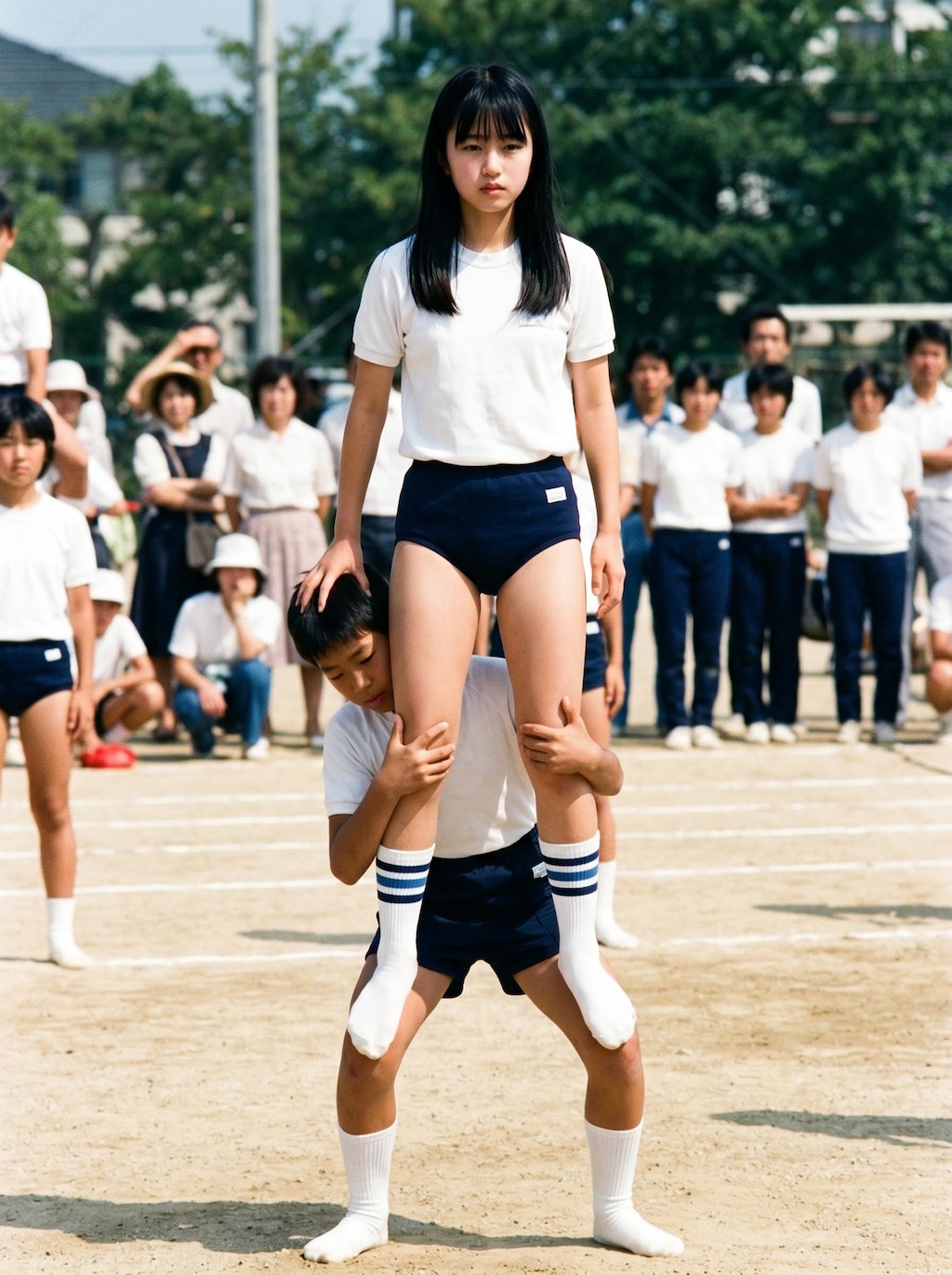 昭和レトロな運動会　男女混合競技