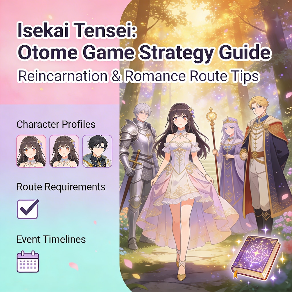 異世界転生乙女ゲーム攻略本