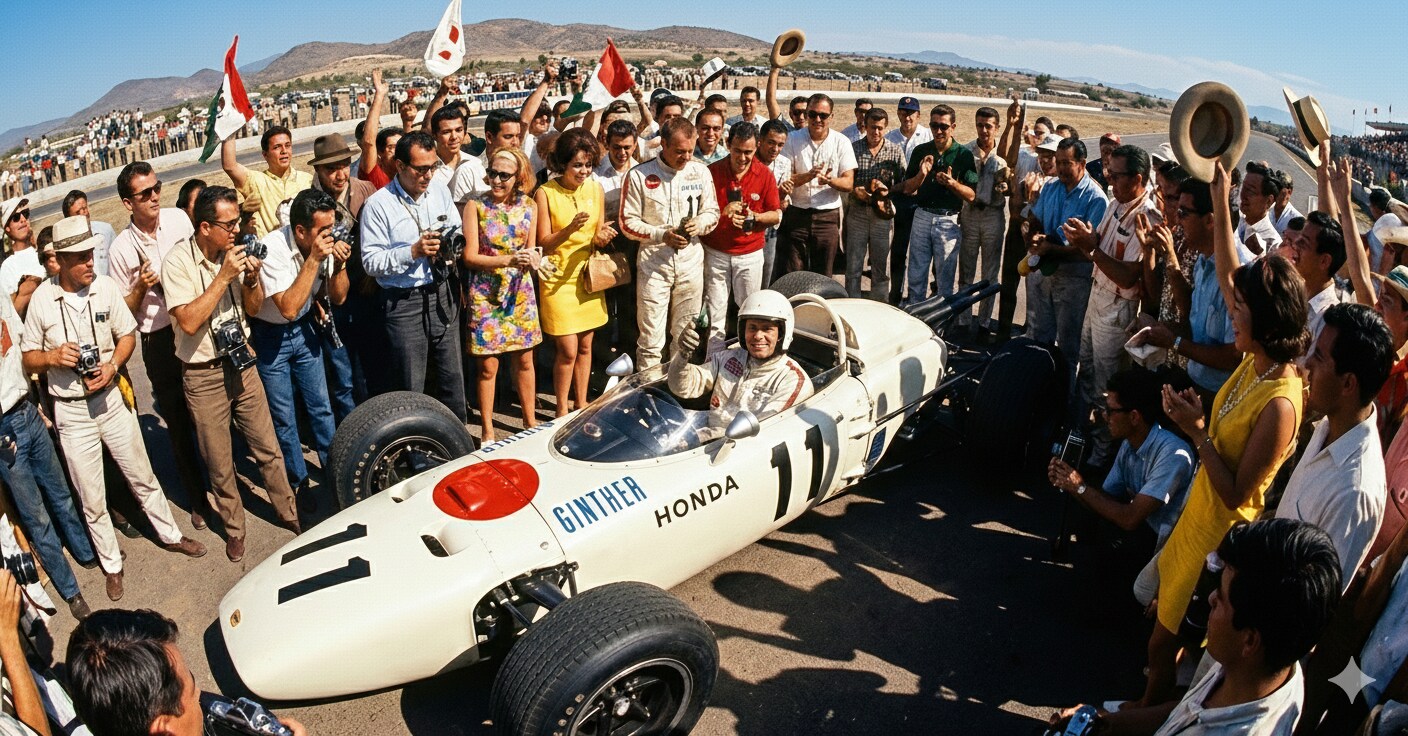 F1日本車初勝利！
