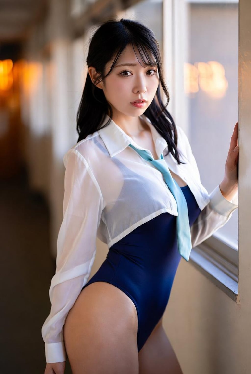 廊下の出会い
