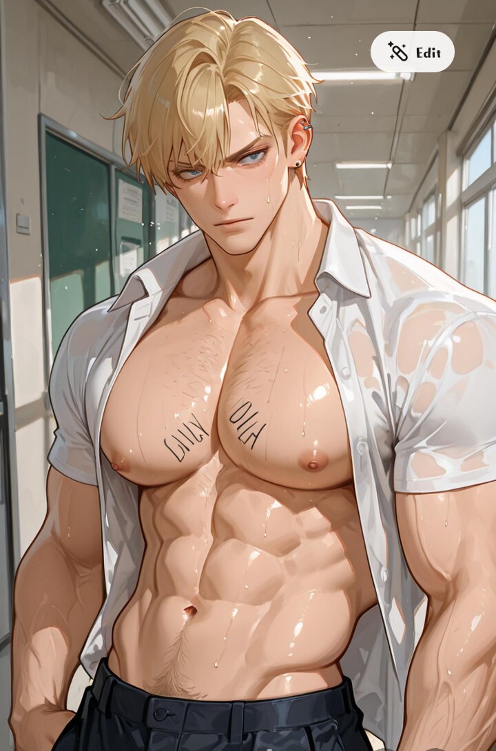 外人風盛りマッチョ