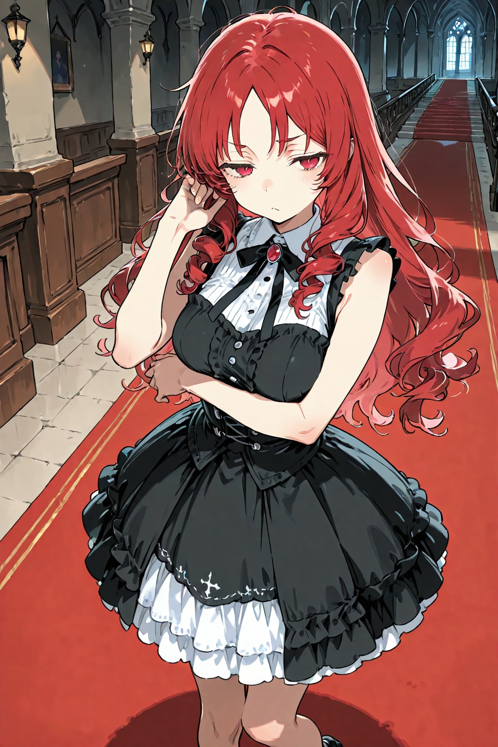 異世界SOS!!　五大賢者招集『こちらも方々へ支援を送っていますが、成果は今一つですわ……』薔薇の魔女