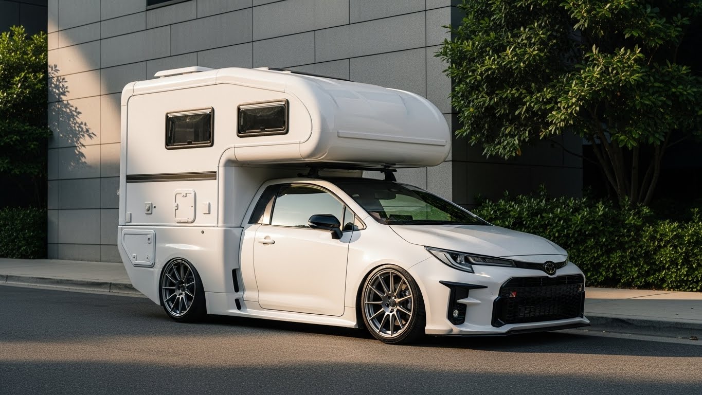 GRカローラキャンピングカー | の人気AIイラスト・グラビア