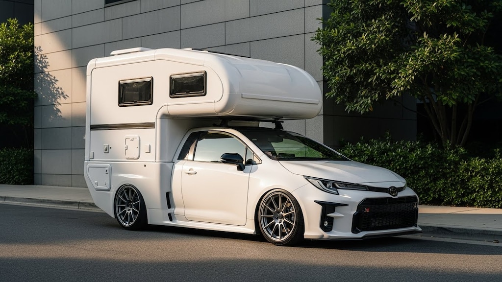 GRカローラキャンピングカー