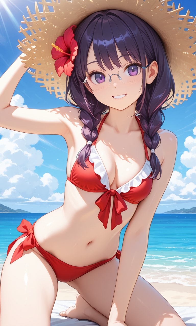 眼鏡っ子_丹生柚月②