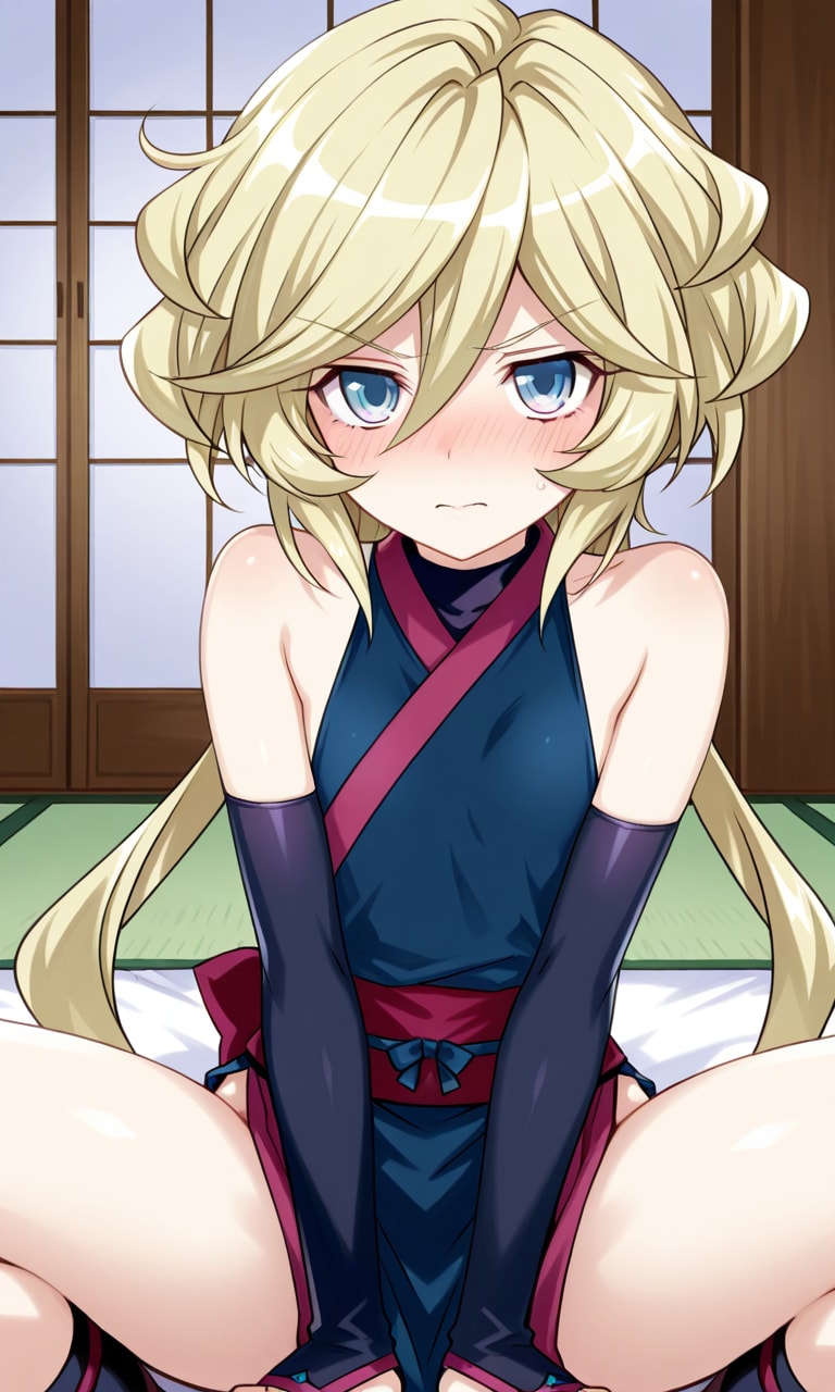 くノ一コスのキャロルちゃんと