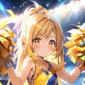 チアリーダーの女の子 2枚目