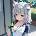 ブルーアーカイブ１ミリも知らないけどシロコちゃんが一番かわいい！きっと人気投票も一位だね！えっ違うの？ 3枚目