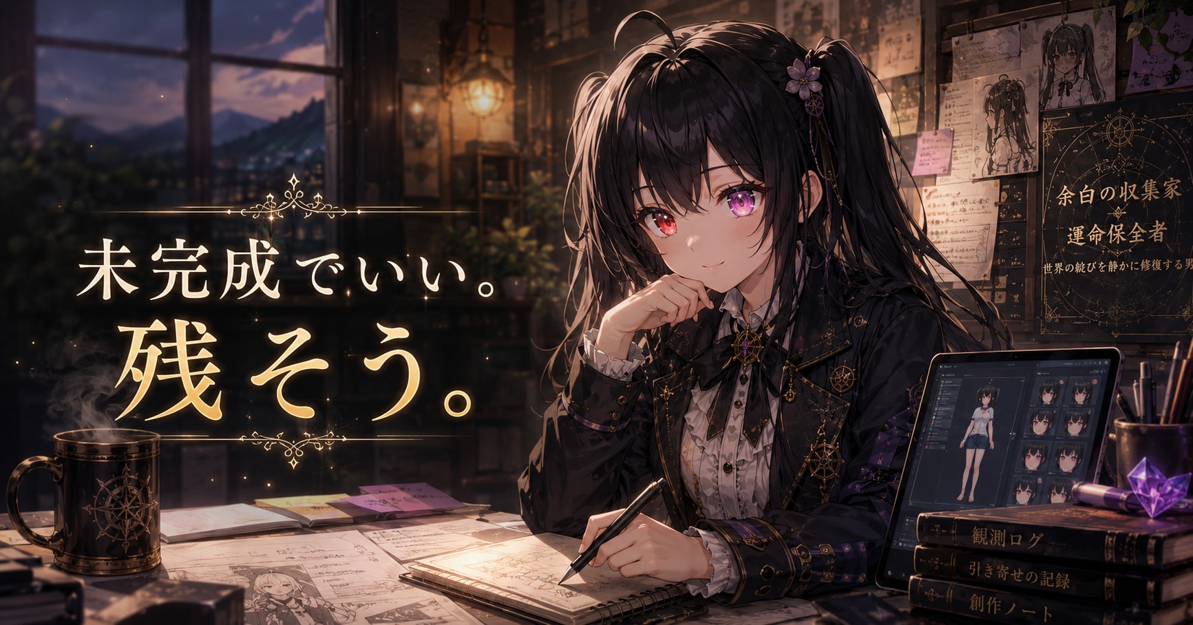 こだわりも良いけど、まずは表に出さないとね