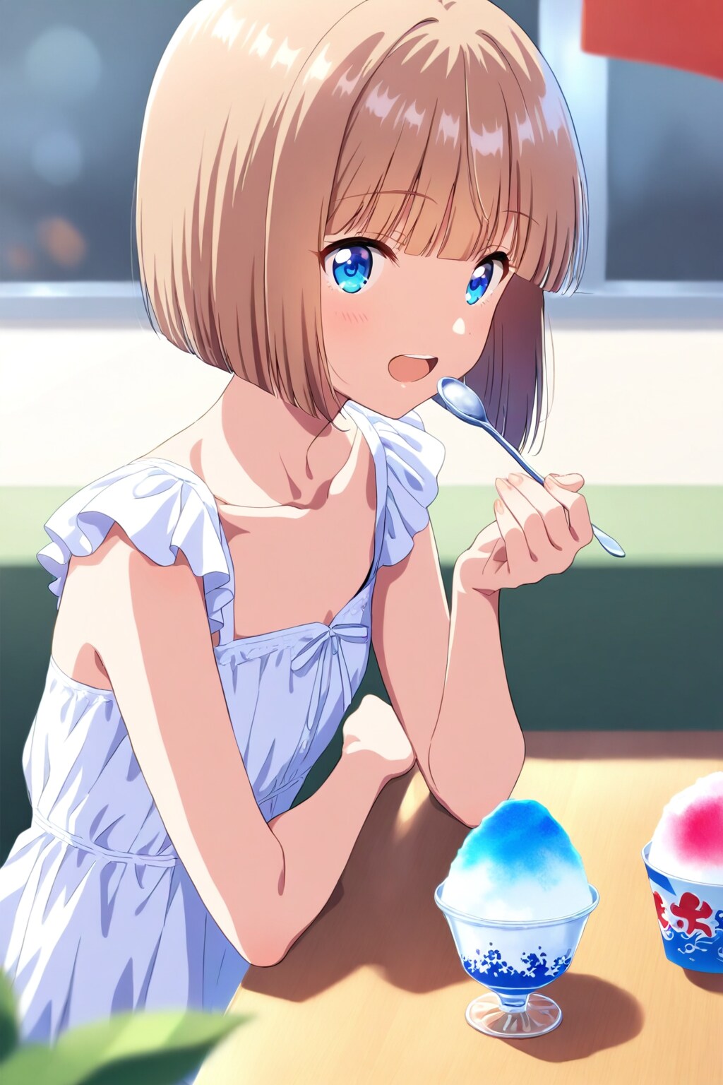 フェンリルのかき氷