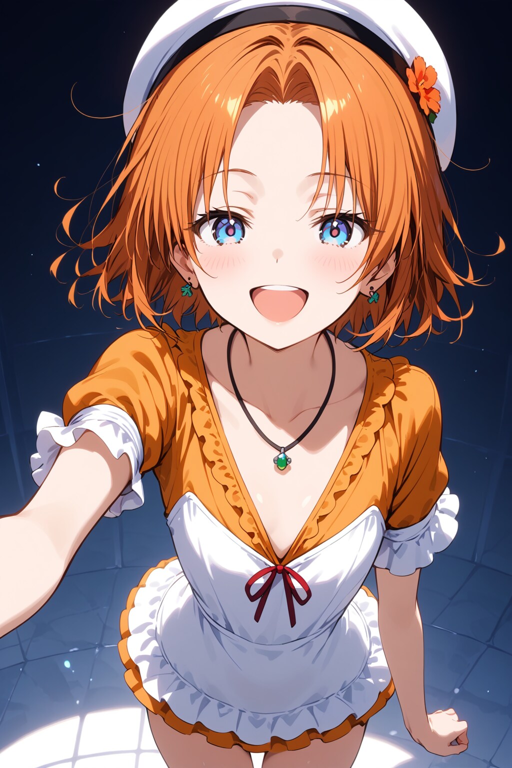 Ｖ・ティアード・ドレス②