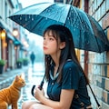 (梅雨明け記念) 捨て猫と女の子 6枚目
