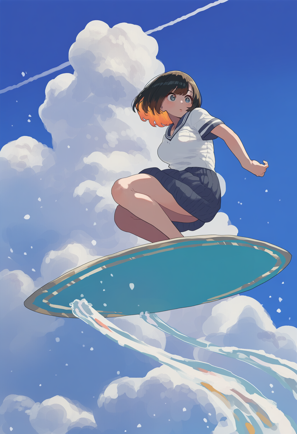 Cloud riding