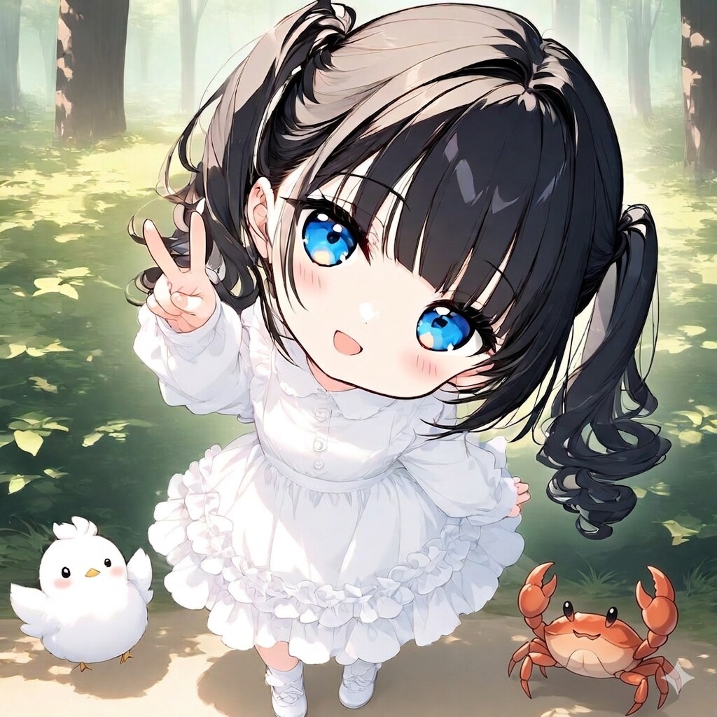 ちび姫ちゃんとハイチーズ🦀