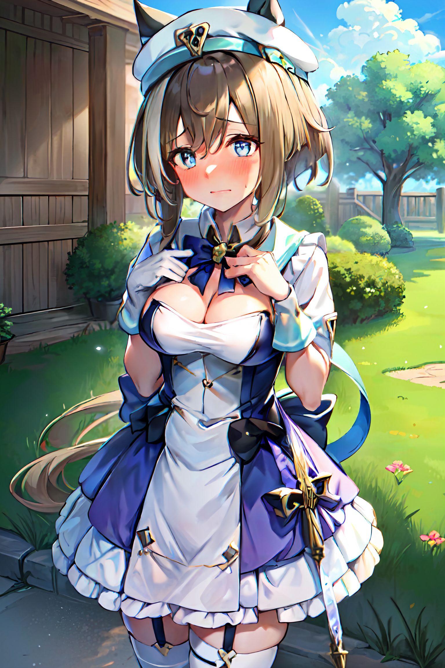 （魔法少女 シュヴァル）姉と妹に着せ替え人形されるシュヴァち