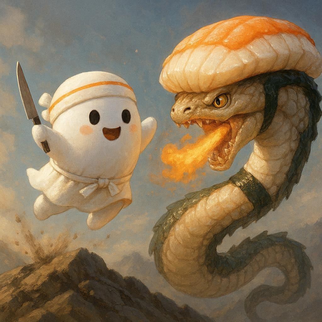 寿司職人の朝は早い