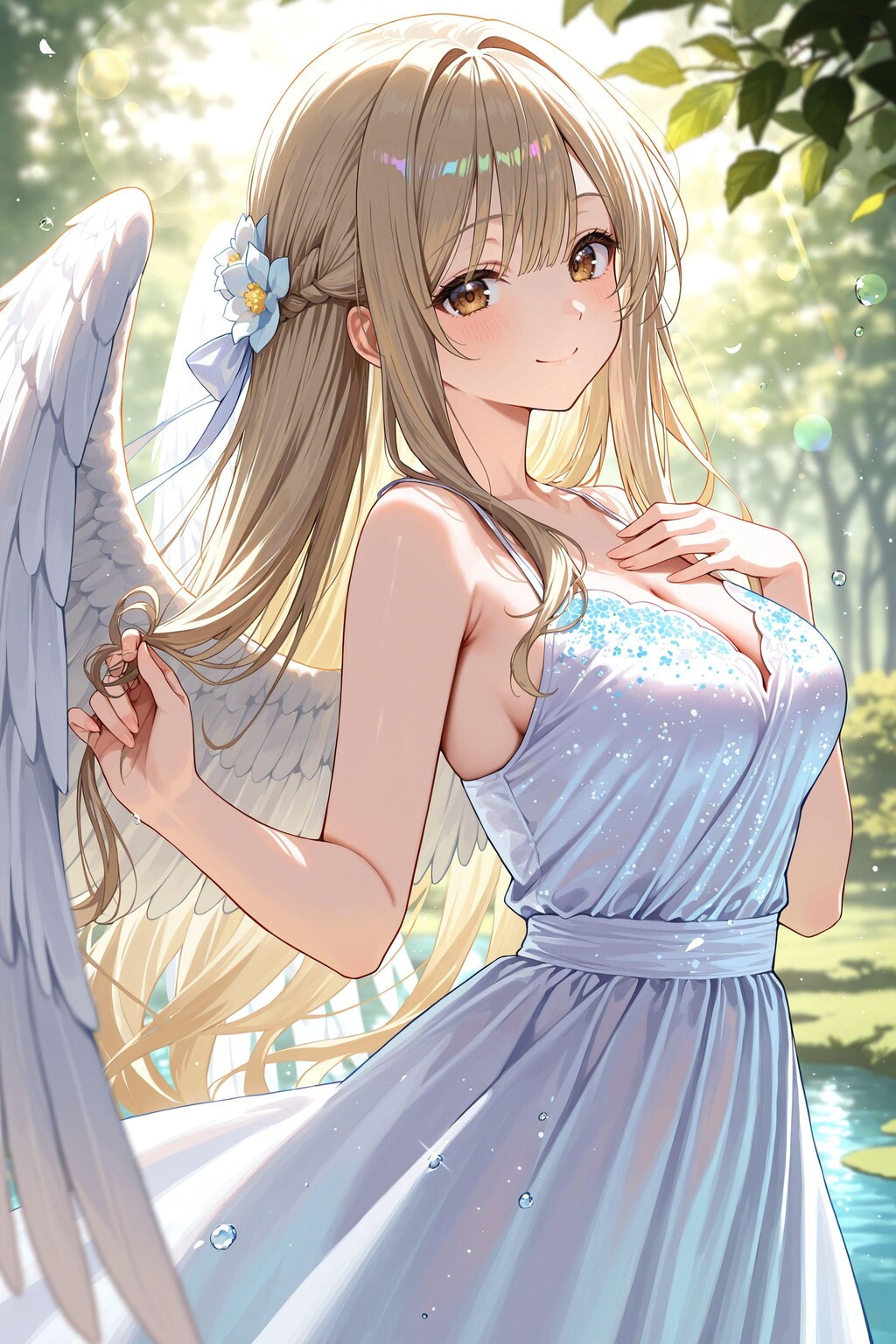 天使さん頑張ります