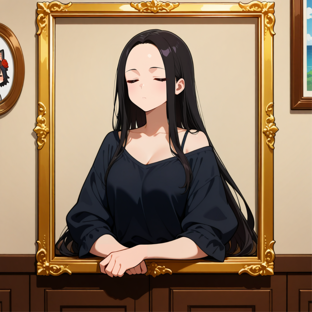 モナリザごっこ