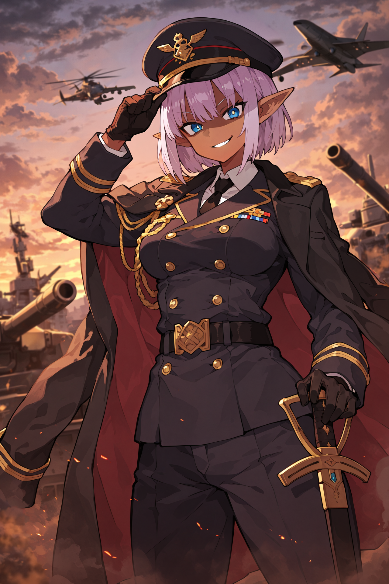 うちの軍の前にひれ伏すがいい！ -Male military uniform-