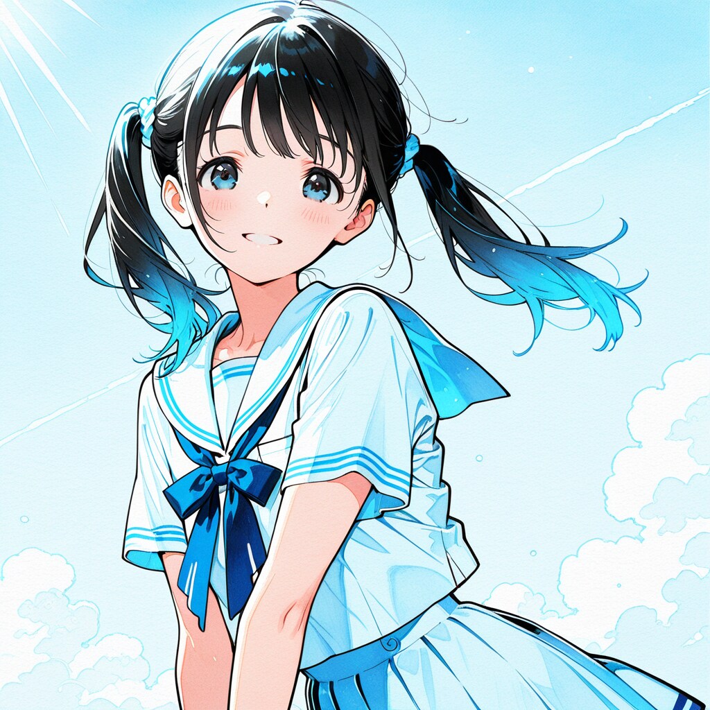 夏の少女