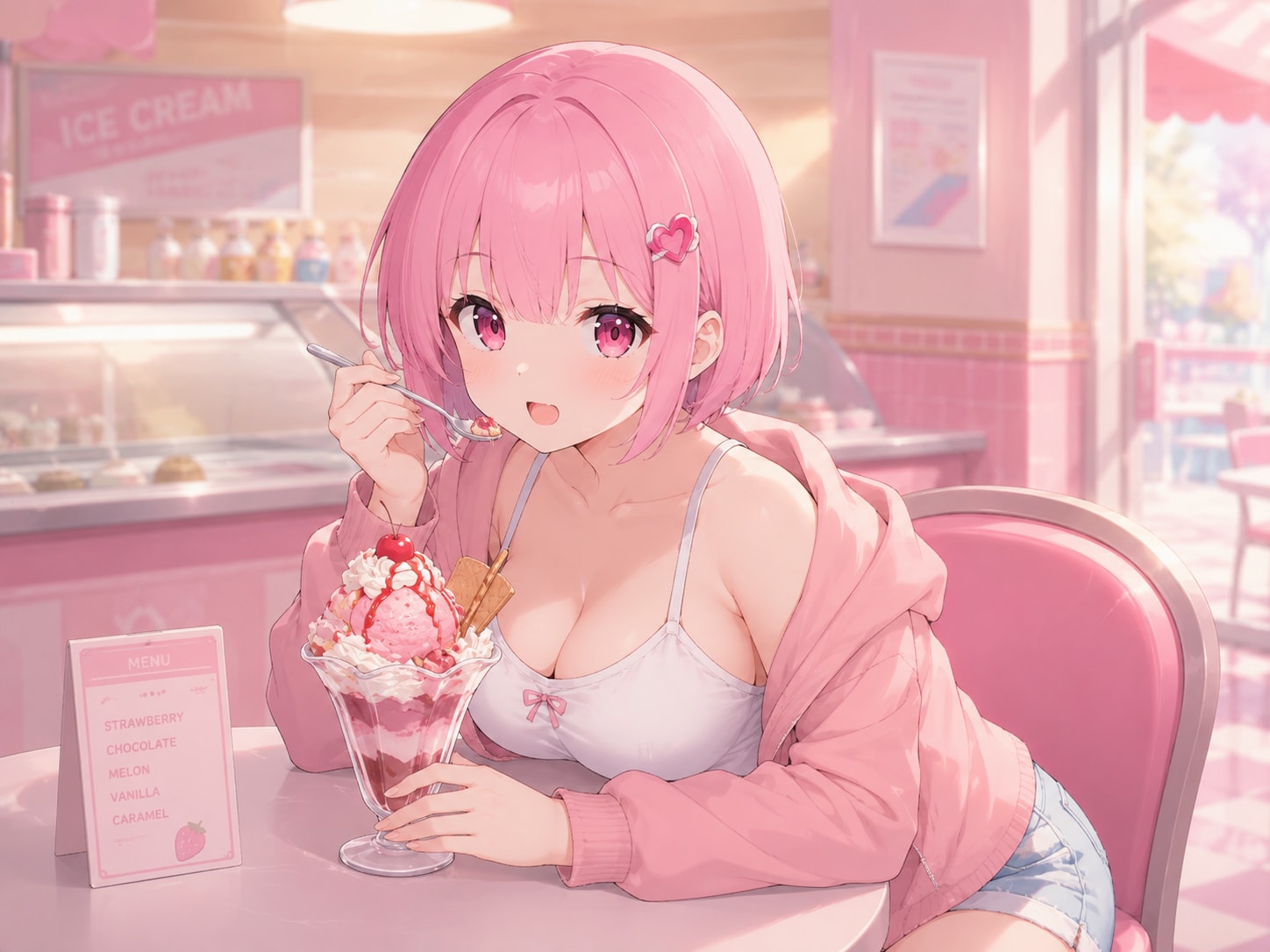抜け駆けおやつタイム🍓