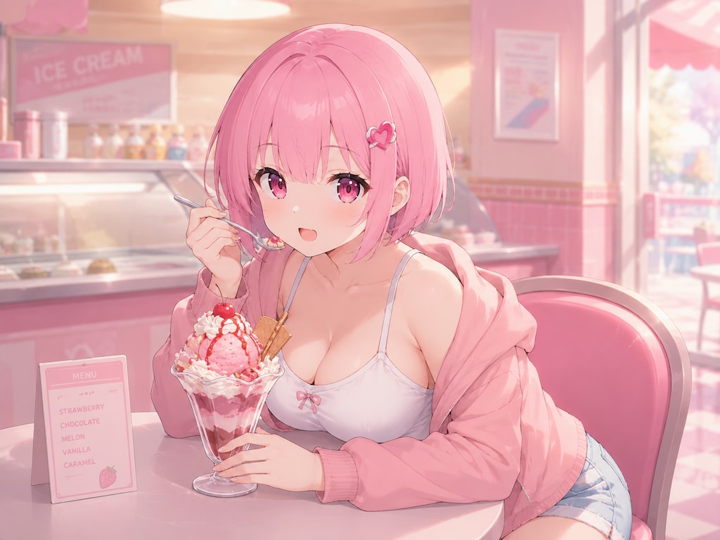 抜け駆けおやつタイム🍓