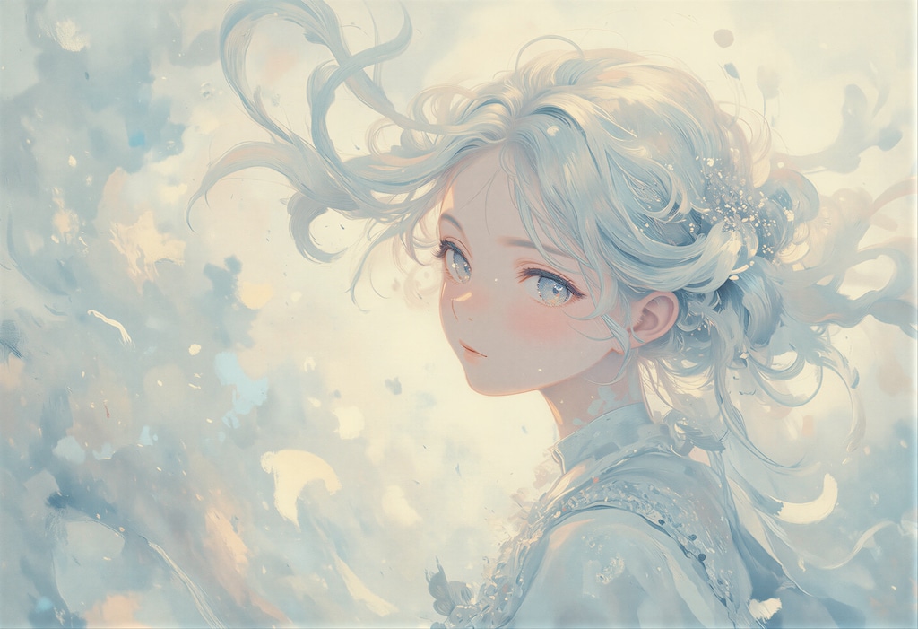 霧の中の少女