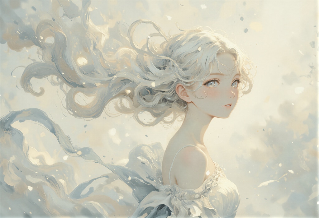 霧の中の少女