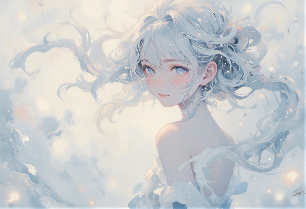 霧の中の少女