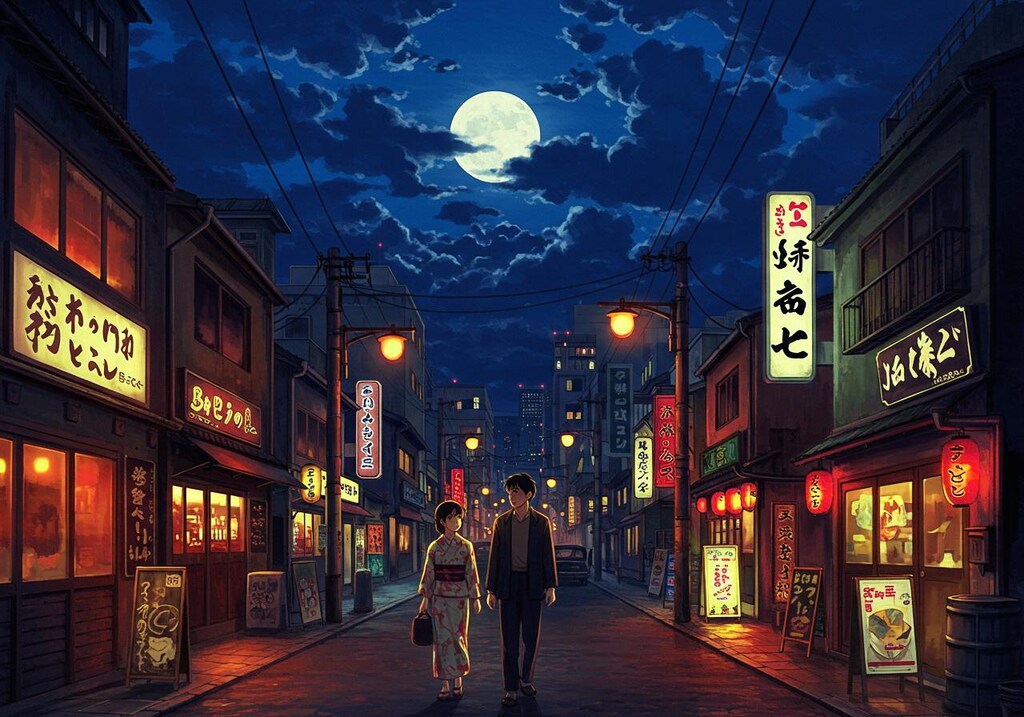 月景色８･ほろ酔いデート