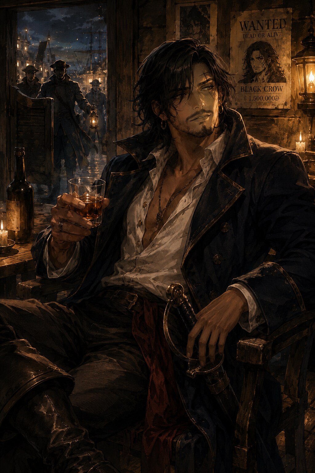 BLACK CROW | の人気AIイラスト・グラビア