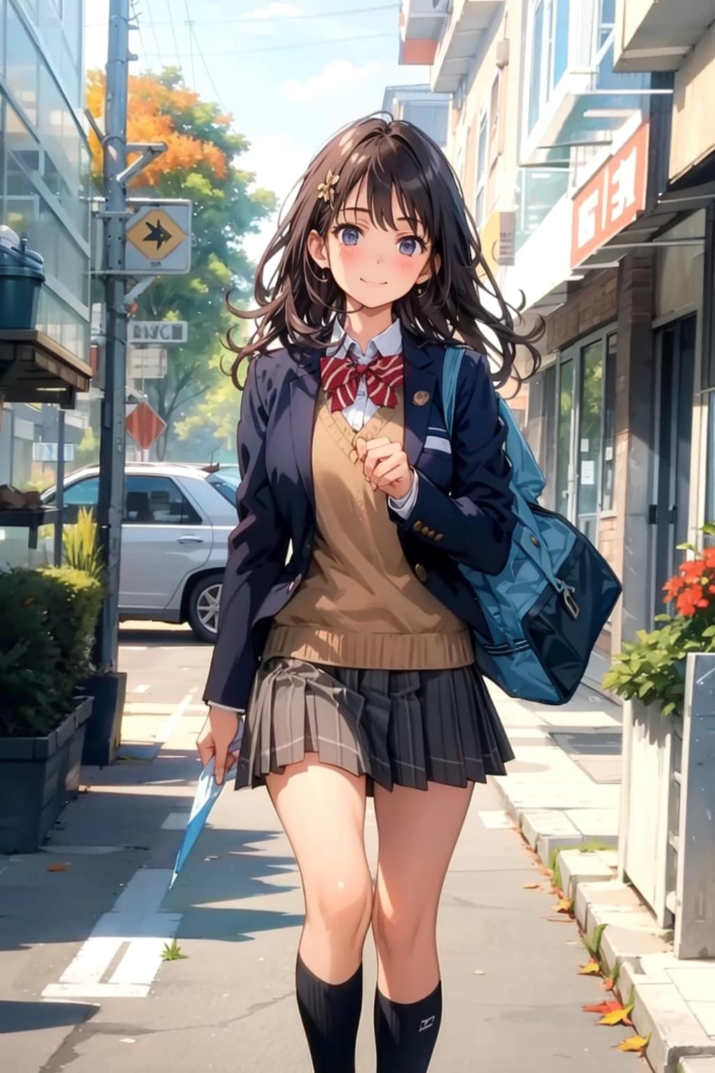 初秋の彼女 | の人気AIイラスト・グラビア