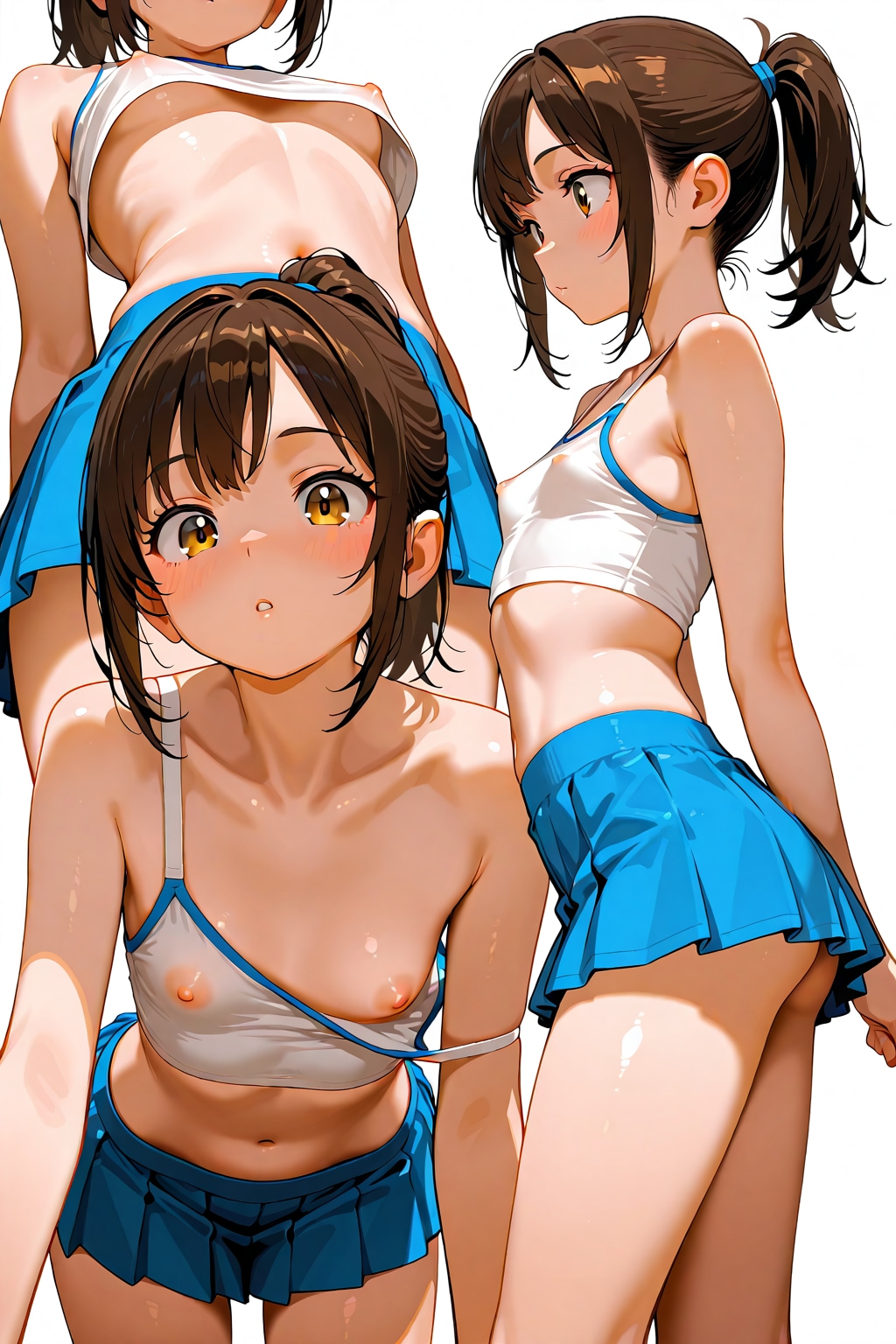 透けるってプロンプトは入れていないと思うのだが。