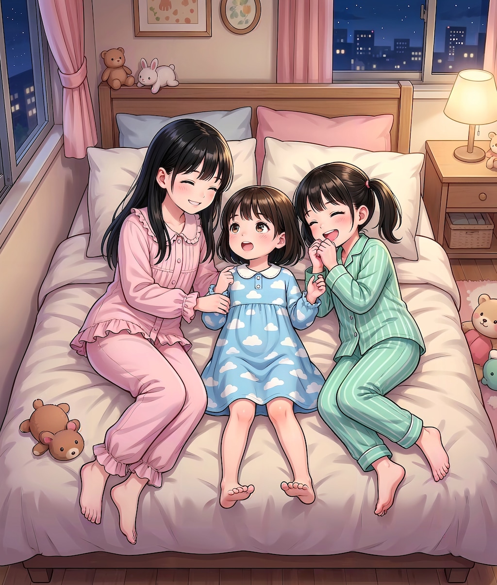 就寝前のひと時（連作19/20）