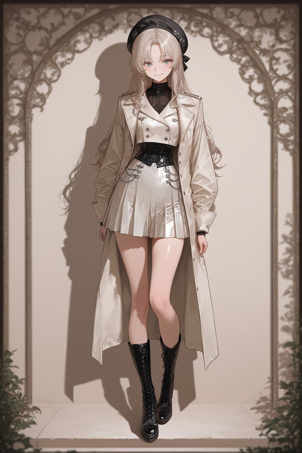 白ベースのミリロリドレス（衣装といっしょ）