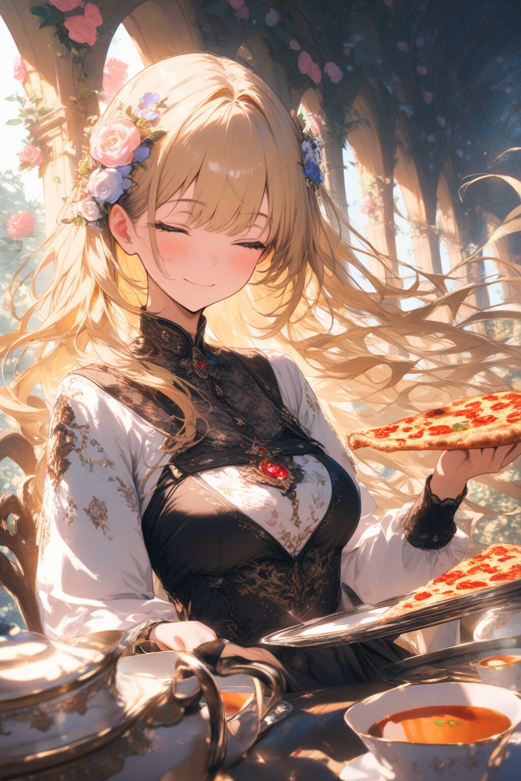 優雅なピザタイム