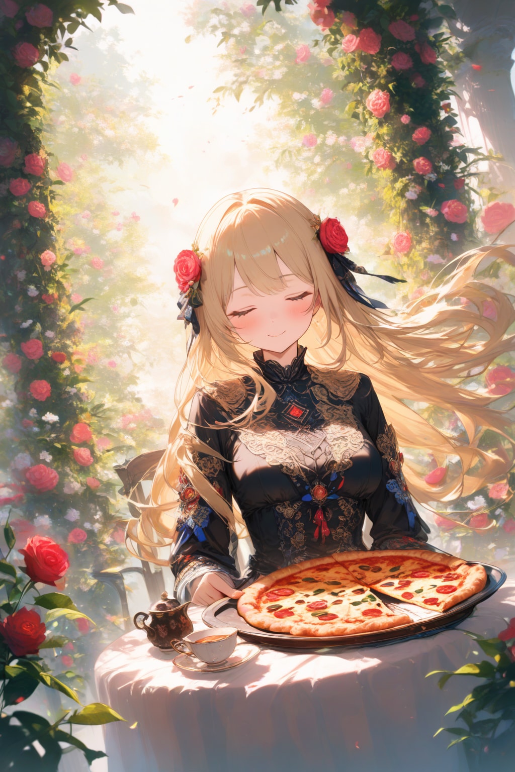 優雅なピザタイム