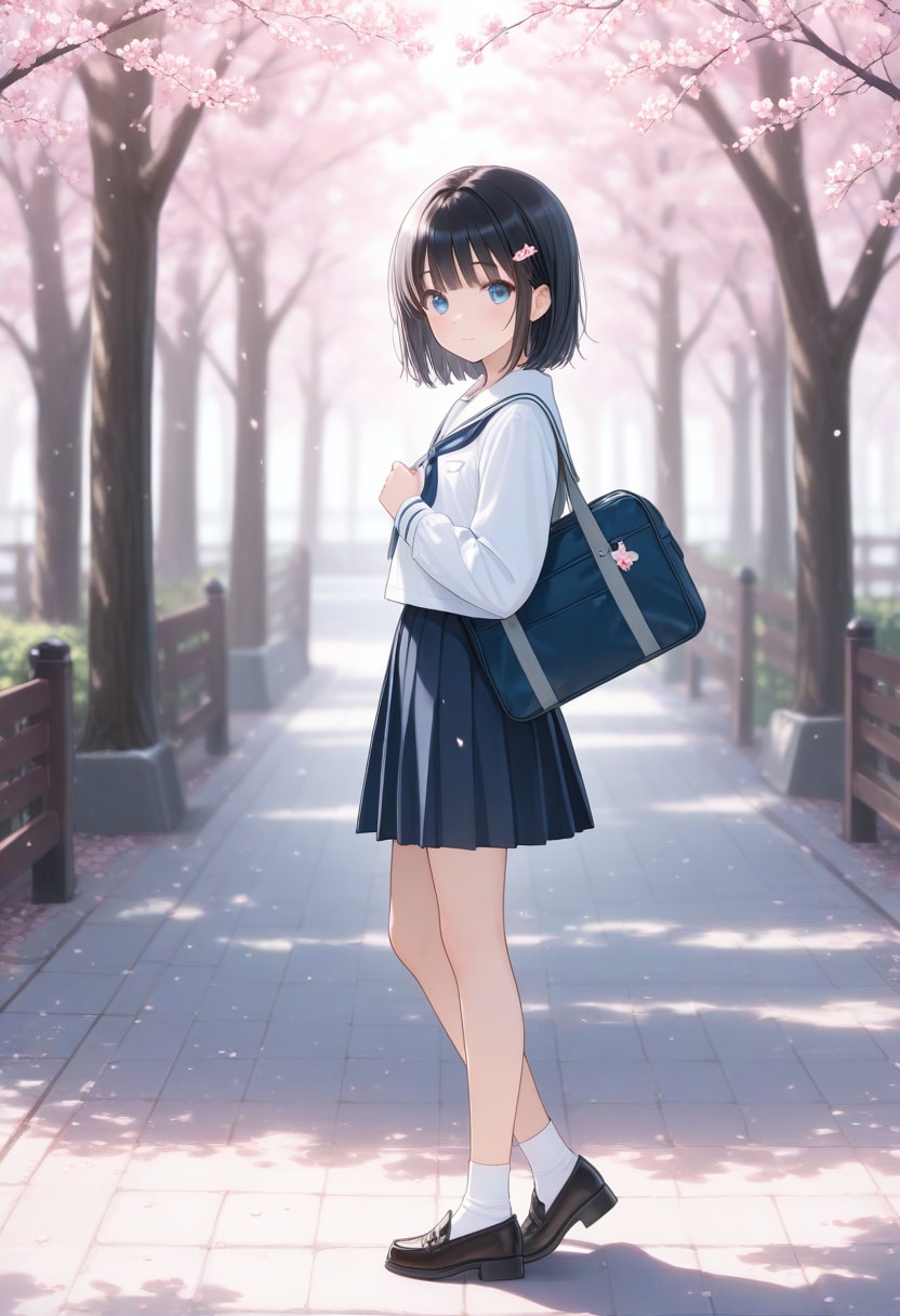 期待と不安の新入学(11) | の人気AIイラスト・グラビア