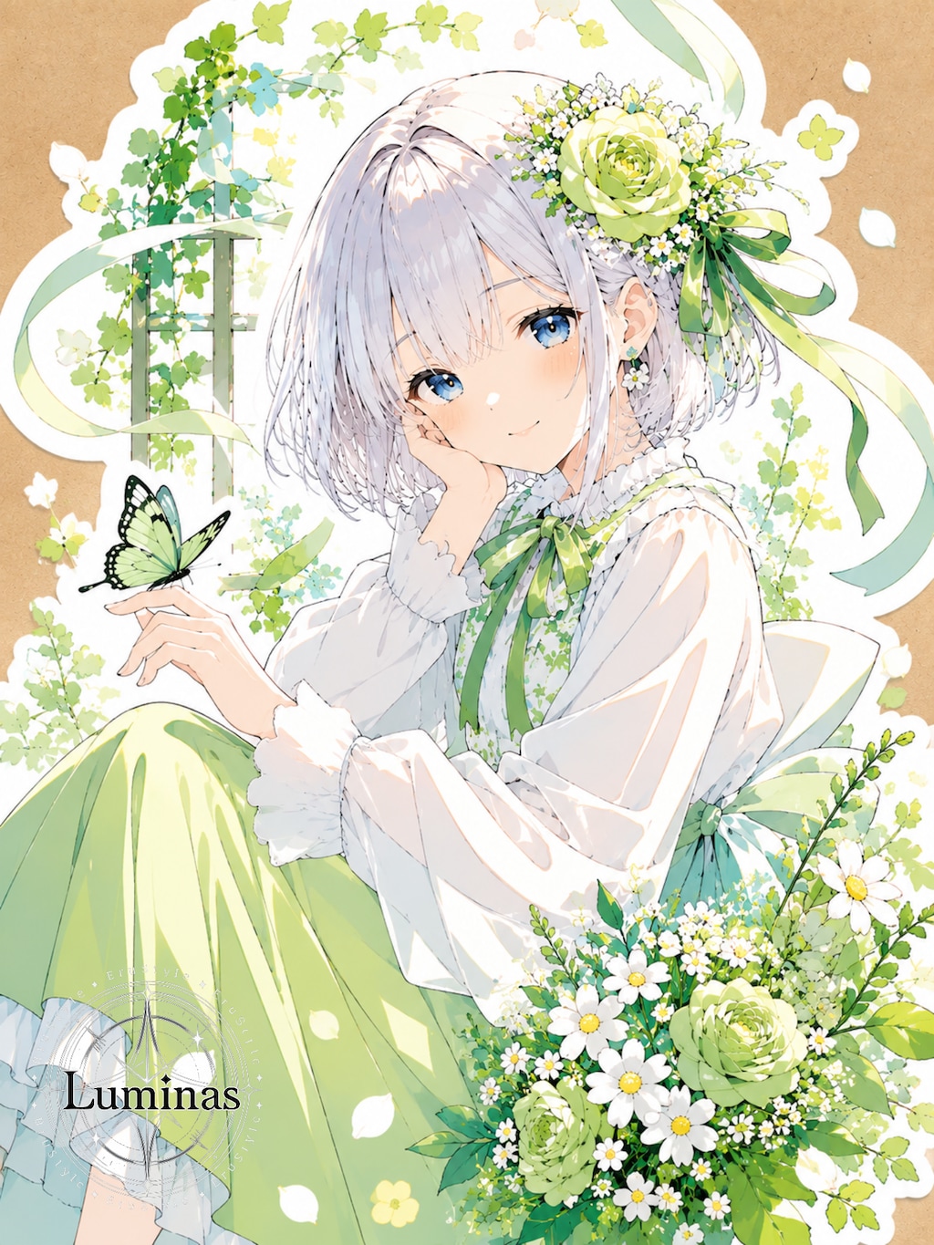 緑に包まれて