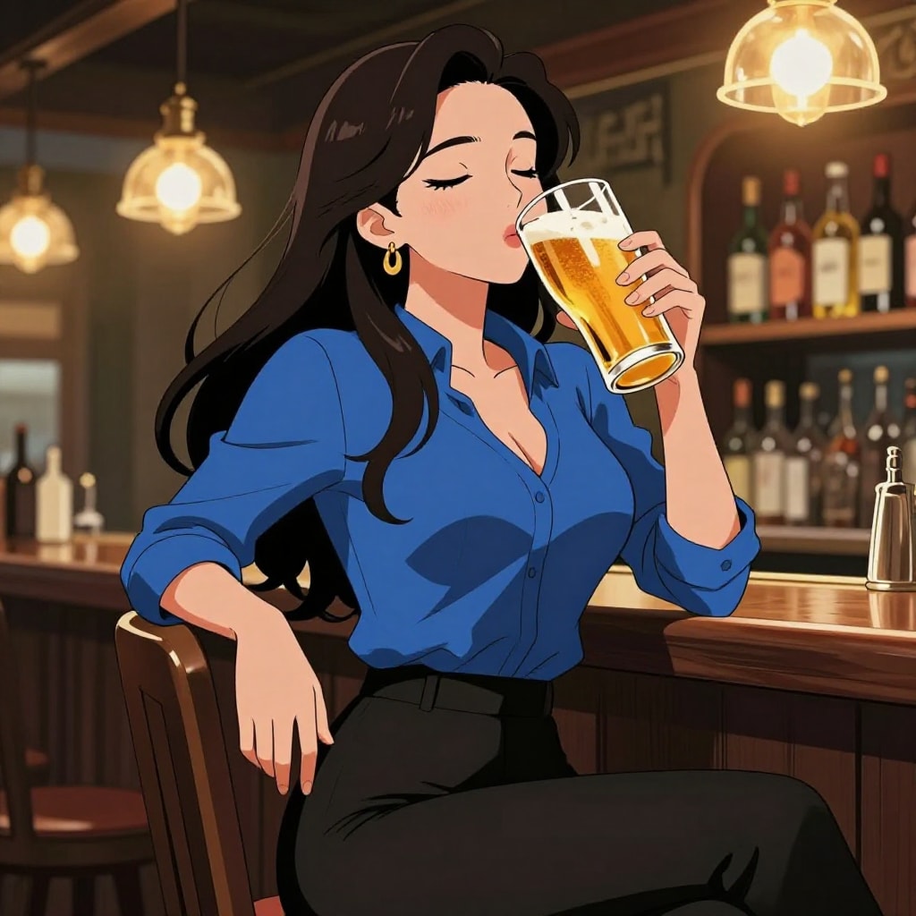 メシは不味いがビールは旨い！